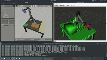 Demonstration of ROVI Pick and Place task using RRT* (ROS/Gazebo)