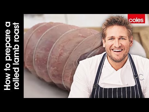 How to prepare a rolled lamb roast with stuffing with Curtis Stone