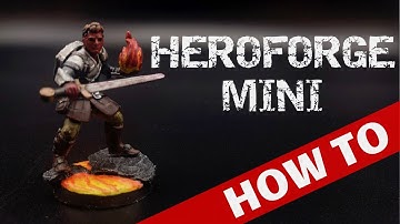Painting A Hero Forge Mini