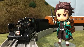 鉄道模型　鬼滅の刃 鬼滅の刃】無限列車建造記録 第壱弾 Making Mugentrain Part1
