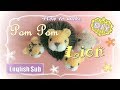 【動物ポンポン】ダイソーのポンポンメーカーで作る☆ライオンファミリー～How to make a lion with pom pom maker ～