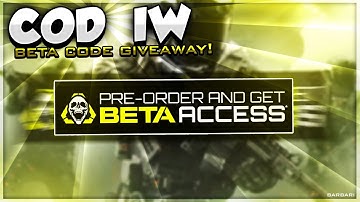 FREE "INFINITE WARFARE BETA CODES" (COD IW FREE BETA  CODES GIVEAWAY) "HOW TO PLAY IW BETA FOR FREE"