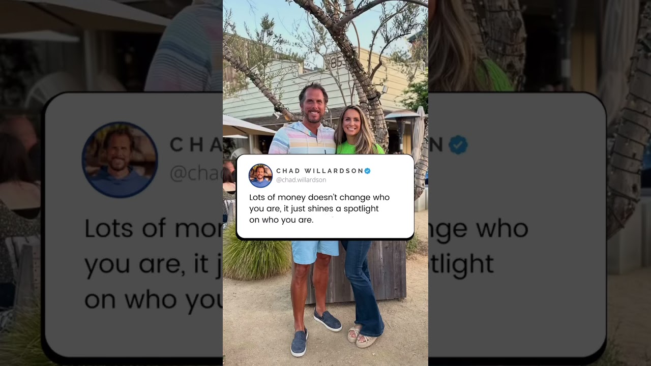 Money is a magnifier