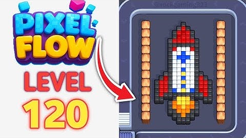 Pixel Flow Level 120 Walkthrough