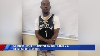murder suspect arrest brings family a glimpse of closure