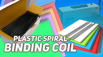 QUAFF PLASTIC SPIRAL BINDING COIL