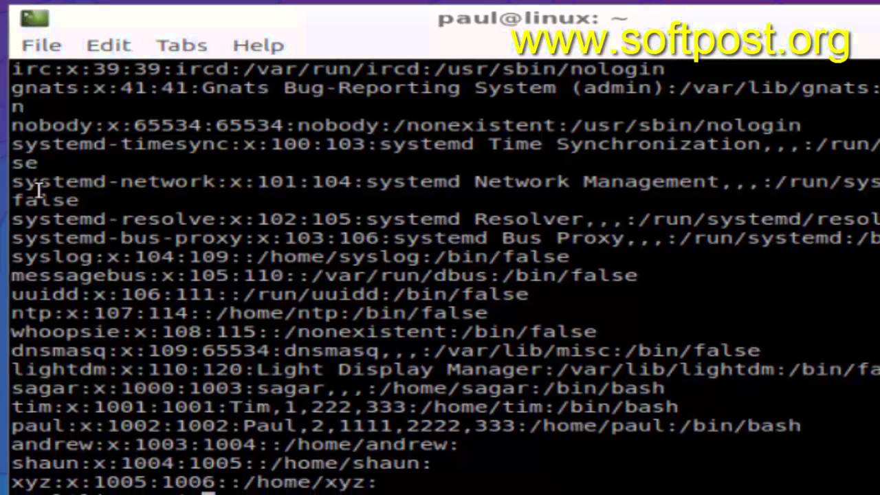How To List Users In Bash YouTube How to list users in bash youtube