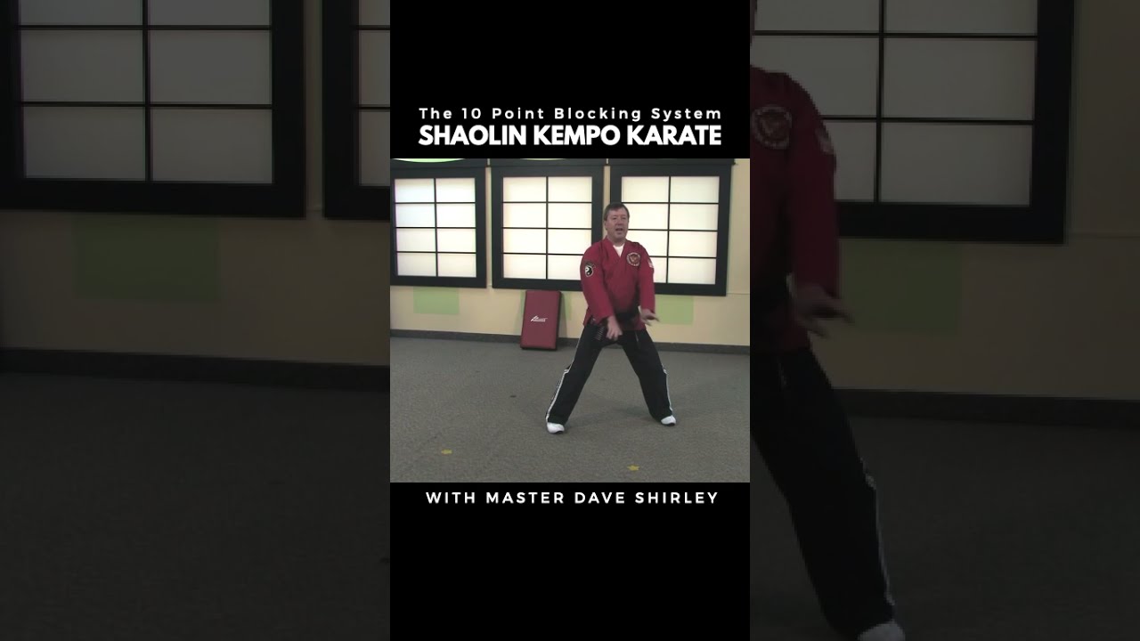 10 Point Blocking System - Shaolin Kempo Karate #short - YouTube