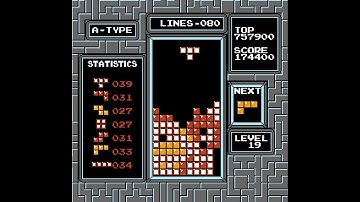 [NES Classic Tetris]: Several great digs with DAS in a row