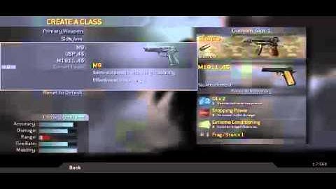 How To Make Best Class [COD4]