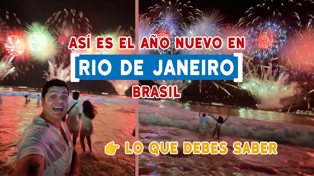 🇧🇷 Experiencia REAL del Réveillon en Copacabana 🎆 Año Nuevo en Río de Janeiro