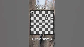 Chess puzzle series 🧩1619/5334 #chess #puzzle #learnchesstactics #magnuscarlsen #polgar #chessbooks