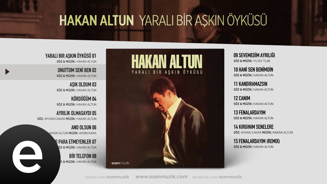 Unuttum Seni Ben (Hakan Altun) Official Audio 