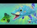 ЗОМБИ ЩУКИ ЗАХВАТИЛИ РЕЧКУ, НАПАДЕНИЕ ЗОМБИ | Feed and Grow Fish