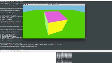 Aspect ratio proof perspective projection in 3D using apple metal