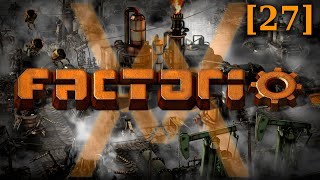 Прохождение Factorio 1.0 - Рельсовый мир [27] - Спайдертрон (и база красных схем)