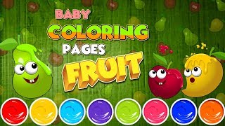 Baby Coloring Fruit Games on Google Play - Best Coloring Pages Fun App for Kids to Learn Colors screenshot 3