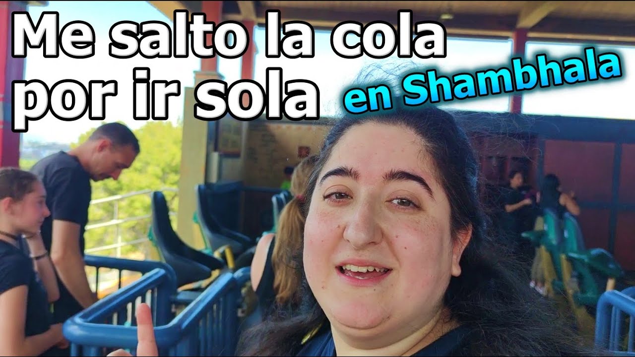 Voy SOLA a PortAventura (viernes) 🤭 Voy en TREN 🚈 [Vlog PortAventura 2022]