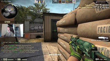 CS:GO - Get_RiGhT plays FPL on Overpass 19.04.2017.