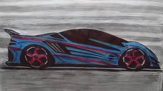 TOYOTA CONCEPT MR-87 IN FULL BLADED WINDOW DESIGN 2036