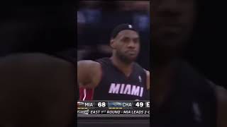 Lebron James Stares Down Michael Jordan with this Dunk! 😳👀