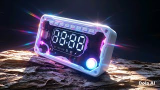 Speaker Bluetooth Jam Speaker Speaker Bluetooth Super Bass Dengan Alarm Clock Multifunction
