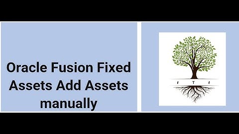 Oracle Fusion Cloud Fixed Assets Add Asset Manually