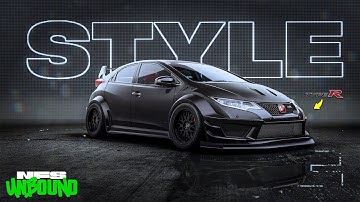 Need for Speed Unbound - Honda Civic Type-R customization | Max build [4K]