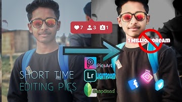 Photo Editing in Lightroom Autodesk Toolwiz Snapseed/ Easy Editing