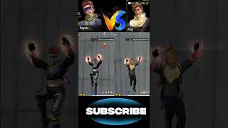 FREE FIRE RAY VS XAYNE CHARACTER ABILITY TEST 🤔 who is the best character 😱#shorts