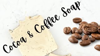 Coffee & Cocoa Cold Process Soap