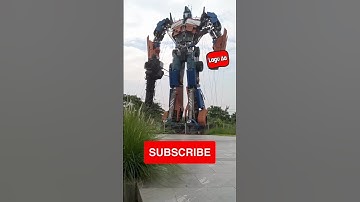 Transformers Optimus Prime Made in Indonesia The Biggest Robot #transformers #optimusprime #robots