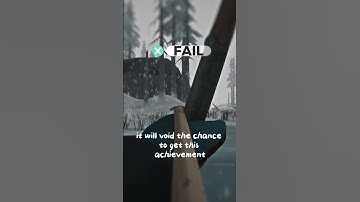 "Silent Hunter" The Long Dark Achievement | Beginner Tips (2024) | Achievement Guide #Shorts