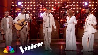 Coaches Chance, Dan   Shay, John and Reba Perform 'Put a Little Love In Your Heart' | The Voice