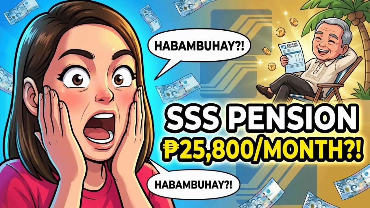 SSS Retirement Pension: Hanggang ₱25,800/Month HABAMBUHAY?! (Computation Mo 'To!)