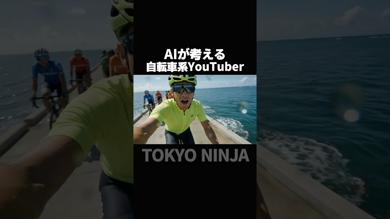 AIが考える自転車系YouTuber #aishorts #aiyoutuber