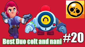 Brawl stars gameplay, part #20 Best Duo colt and nani (android, iOS) 😎