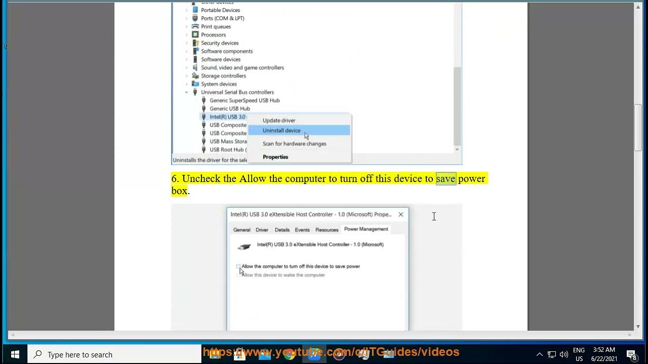 Fix USB Device Keeps Disconnecting & Reconnecting in Windows 10/8/7 YouTube