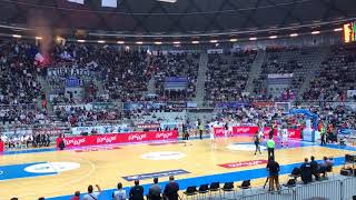 Bakljada Tornada Zadar na utakmici Zadar-Partizan 14.10.2017