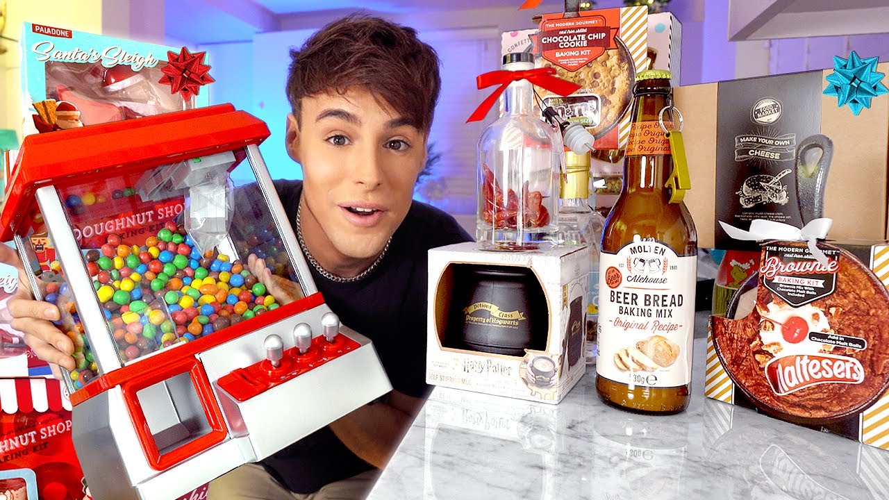 I Tested Every FOOD CHRISTMAS PRESENT for 2020 | Raphael Gomes