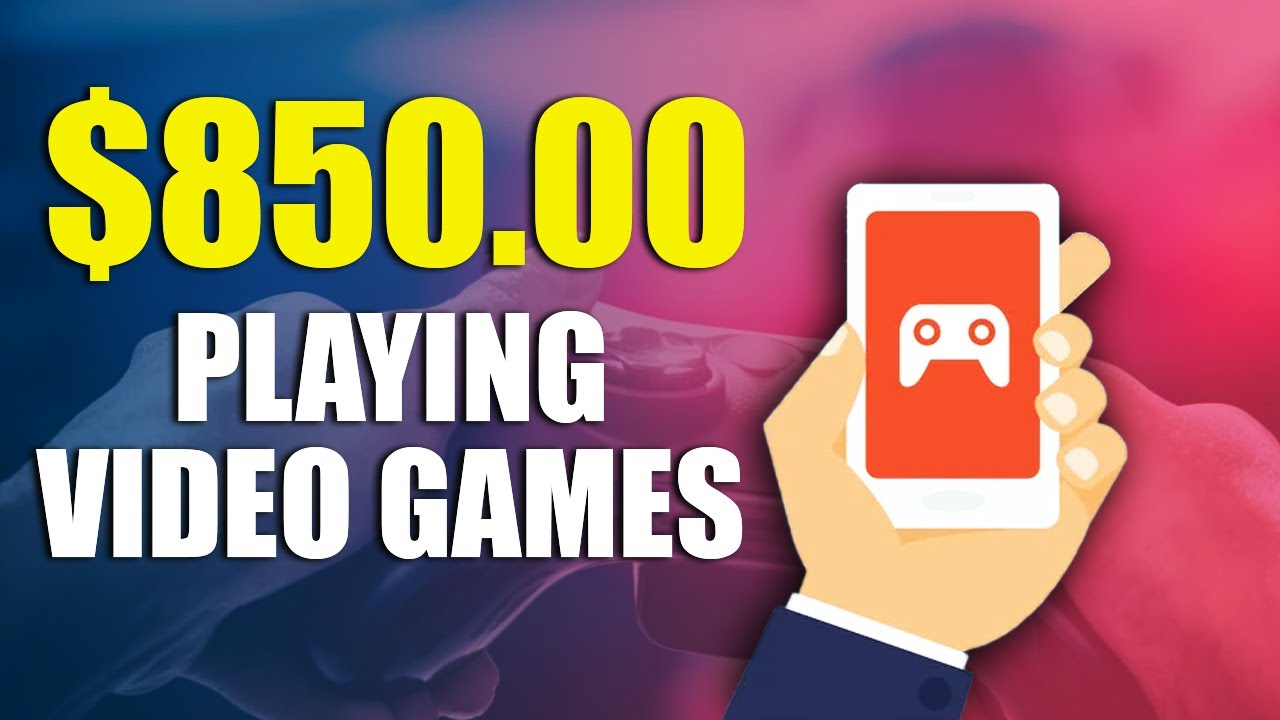Earn 850 Playing Video Games! Make Money Online YouTube
