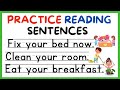 PRACTICE READING SENTENCES / PART 4 / COMMANDING & EXCLAMATORY SENTENCES / BUILD YOUR READING SKILLS