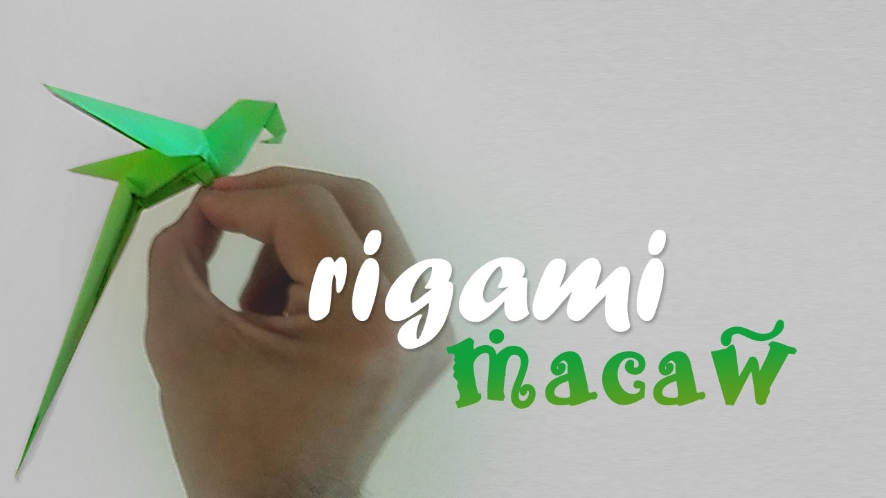 Origami Parrot | How to make Origami Parrot 🐦 - YouTube