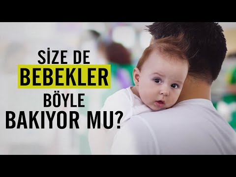 Video: Bebekler çekici insanlara bakar mı?