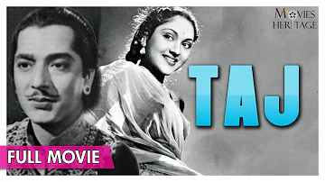 Taj 1956 Full Movie | Vyjayanthimala,Pradeep Kumar | Bollywood Classic Movies | Movies Heritage