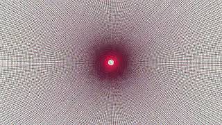abstract optical illusion moire 2d