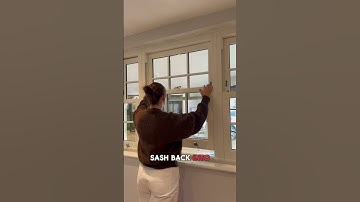 How to use sliding sash windows