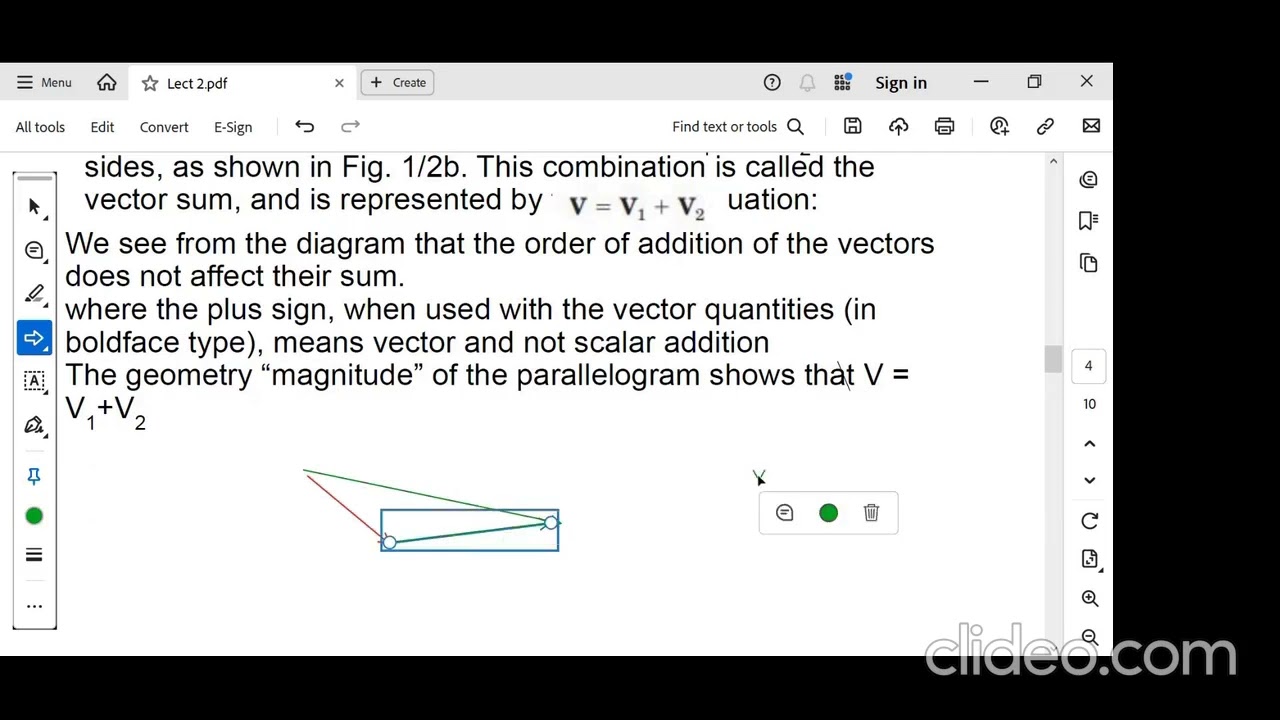 Statics   Vectors and Operations استاتيكا _ المتجهات