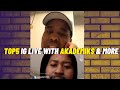 Top5 Goes IG Live w/ Akademiks + Opps & Pressa | Disses We Love Hip Hop, Lil Berete & More