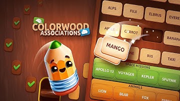 Associations - Colorwood Game (by Burny Games) IOS Gameplay Video (HD)